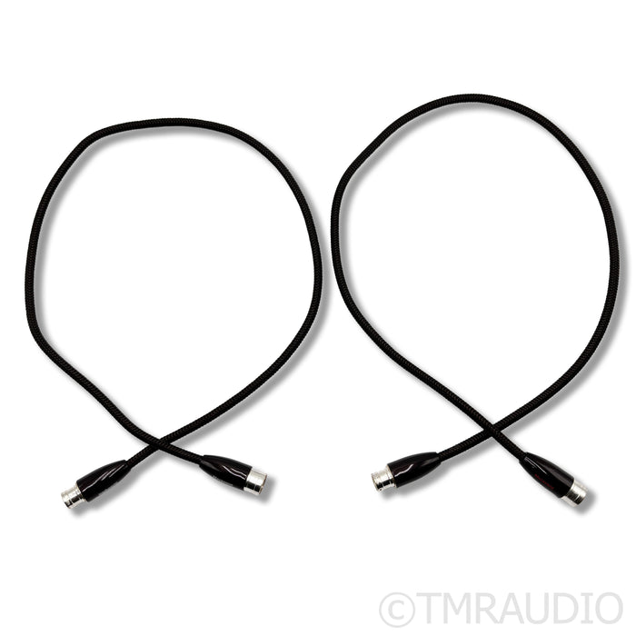 AudioQuest Mackenzie XLR Cables; 1m Pair Balanced Interconnects