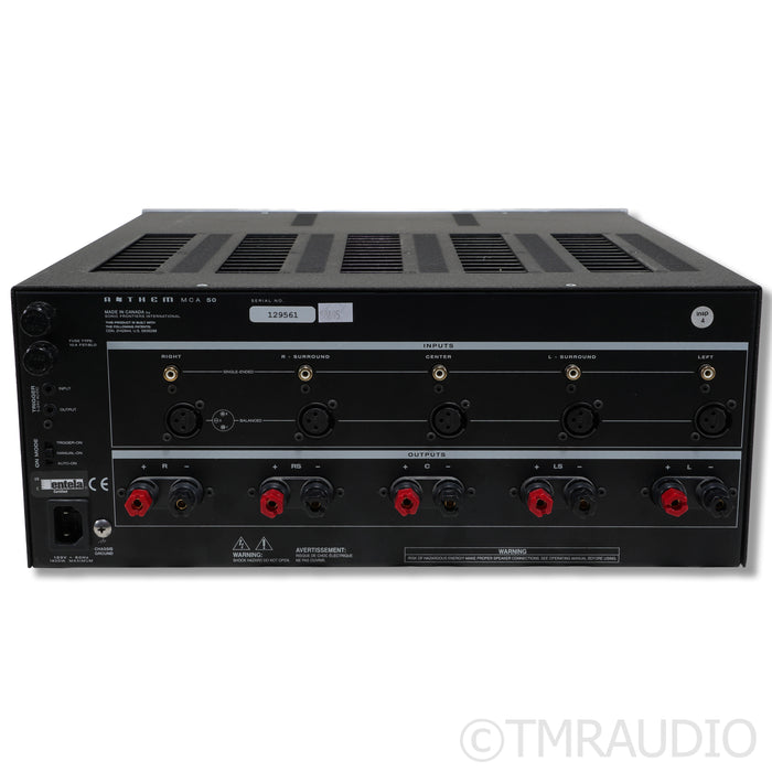 Anthem MCA 50 Five Channel Power Amplifier