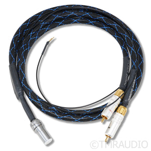 DH Labs Silver Sonic Dimension Phono Cable; 1m Tonearm Interconnect; DIN to RCA