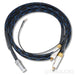 DH Labs Silver Sonic Dimension Phono Cable; 1m Tonearm Interconnect; DIN to RCA