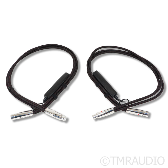 AudioQuest Firebird XLR Cables; 1m Pair Balanced Interconnects