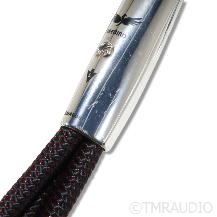 AudioQuest Firebird XLR Cables; 1m Pair Balanced Interconnects
