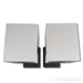 Stenheim Alumine Two Bookshelf Speakers; Silver Pair w/ Stands