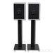 Stenheim Alumine Two Bookshelf Speakers; Silver Pair w/ Stands