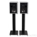 Stenheim Alumine Two Bookshelf Speakers; Silver Pair w/ Stands