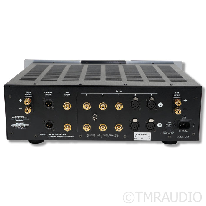 BAT VK-300x SE Stereo Hybrid Integrated Amplifier; MM Phono (No Remote)