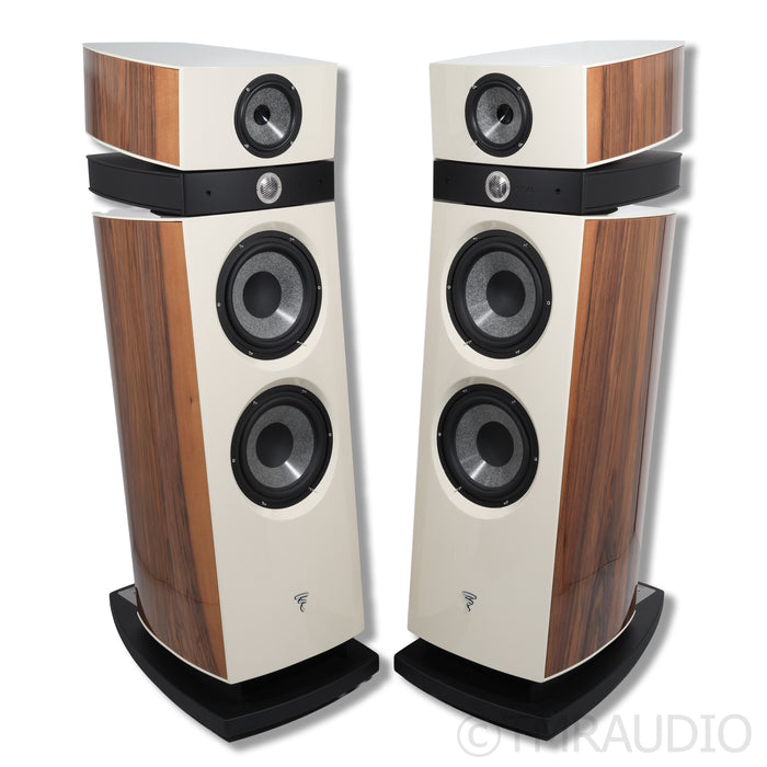 Focal Maestro Utopia EVO Floorstanding Speakers; Walnut Pair (Demo w/ Warranty)