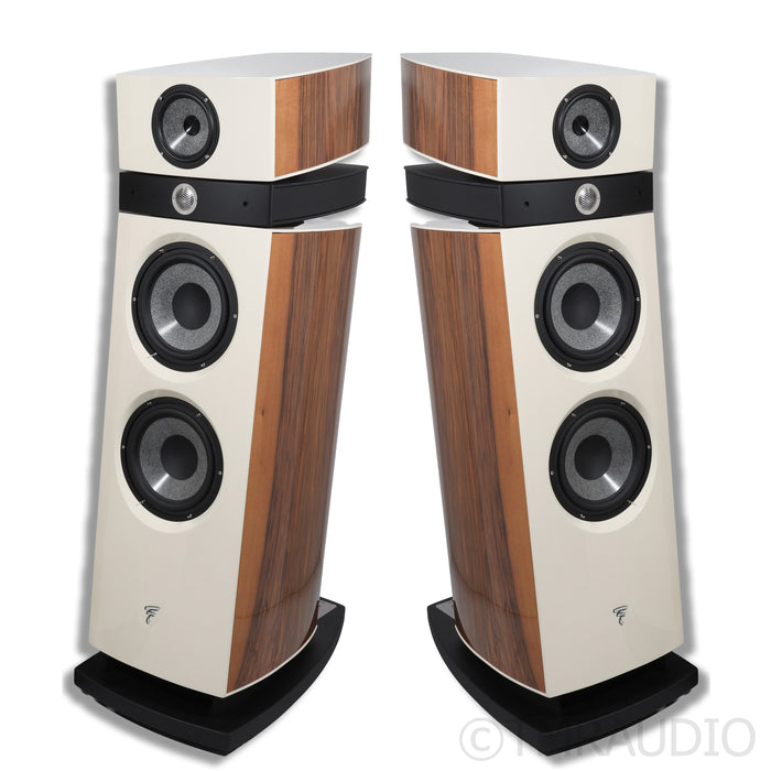 Focal Maestro Utopia EVO Floorstanding Speakers; Walnut Pair (Demo w/ Warranty)