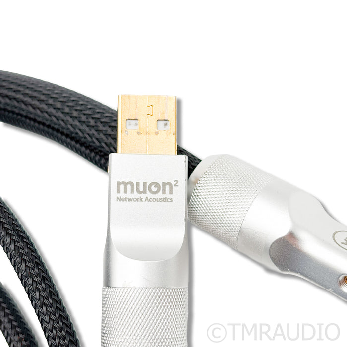 Network Acoustics Muon2 USB A to B Cable; 1.4m Single Digital Interconnect