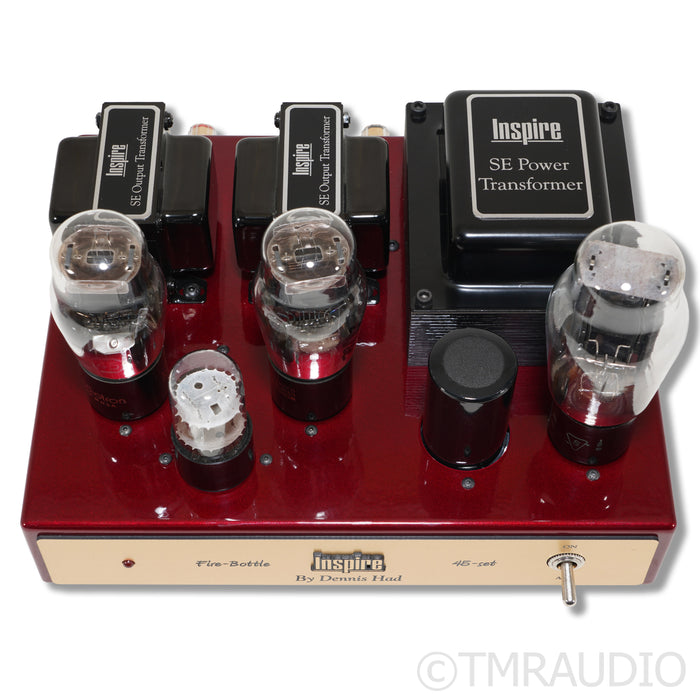Inspire by Dennis Had Fire Bottle Set 45 Stereo Tube Power Amplifier
