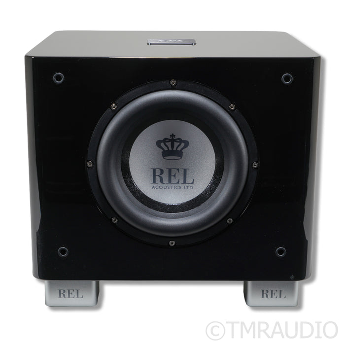 REL Acoustics T/7x 8" Powered Subwoofer; Piano Black