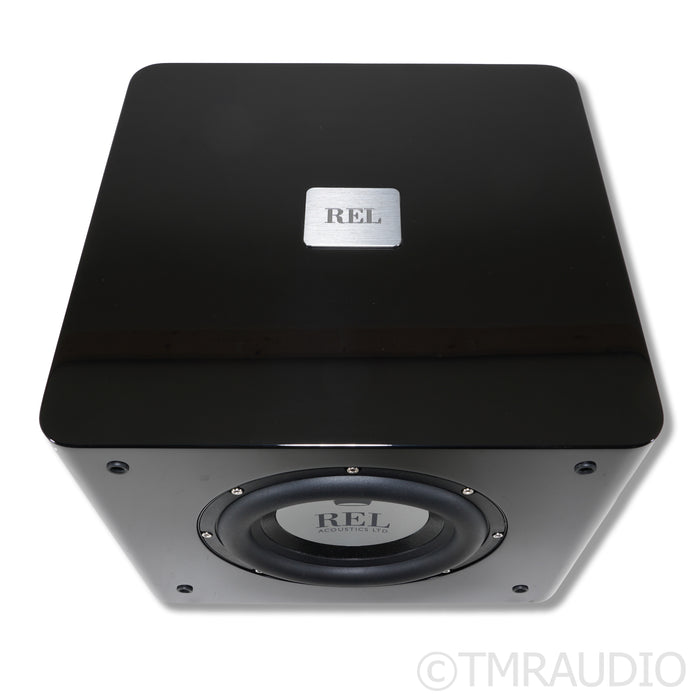REL Acoustics T/7x 8" Powered Subwoofer; Piano Black