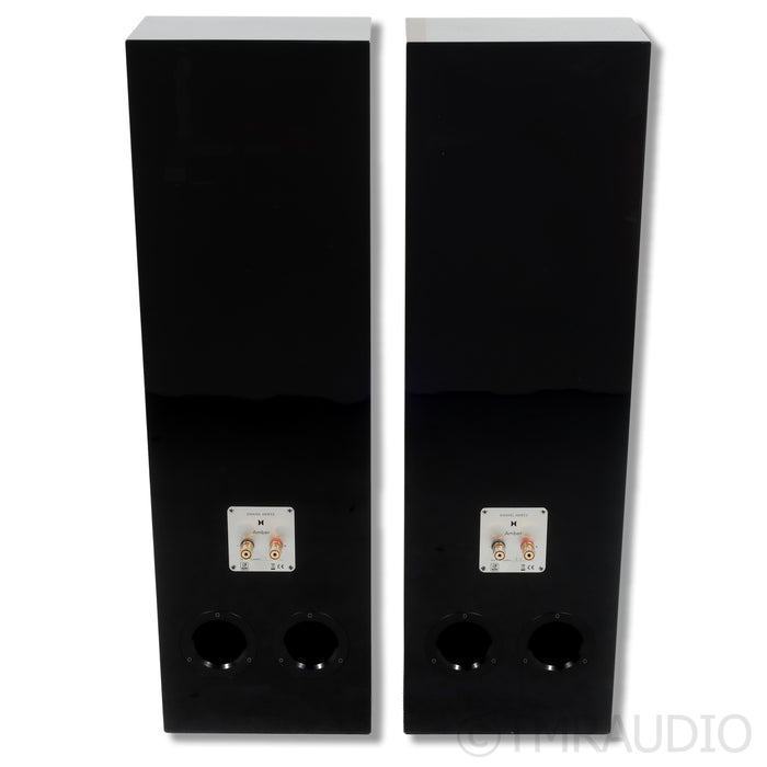 Daniel Hertz Amber Floorstanding Speakers; Walnut Pair
