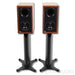 Dynaudio Heritage Special Bookshelf Speakers; Walnut Pair with Stands