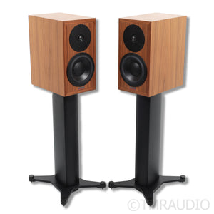 Dynaudio Heritage Special Bookshelf Speakers; Walnut Pair with Stands