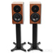 Dynaudio Heritage Special Bookshelf Speakers; Walnut Pair with Stands