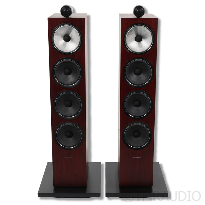 Bowers & Wilkins 702 S2 Floorstanding Speakers; Rosenut Pair