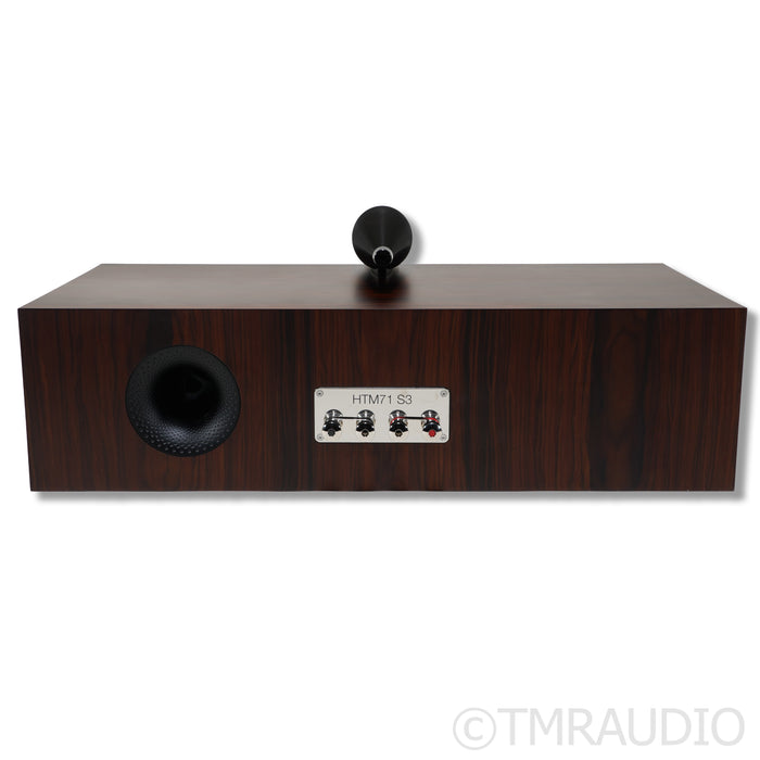 Bowers & Wilkins HTM71 S3 Center Channel Speaker; Mocha