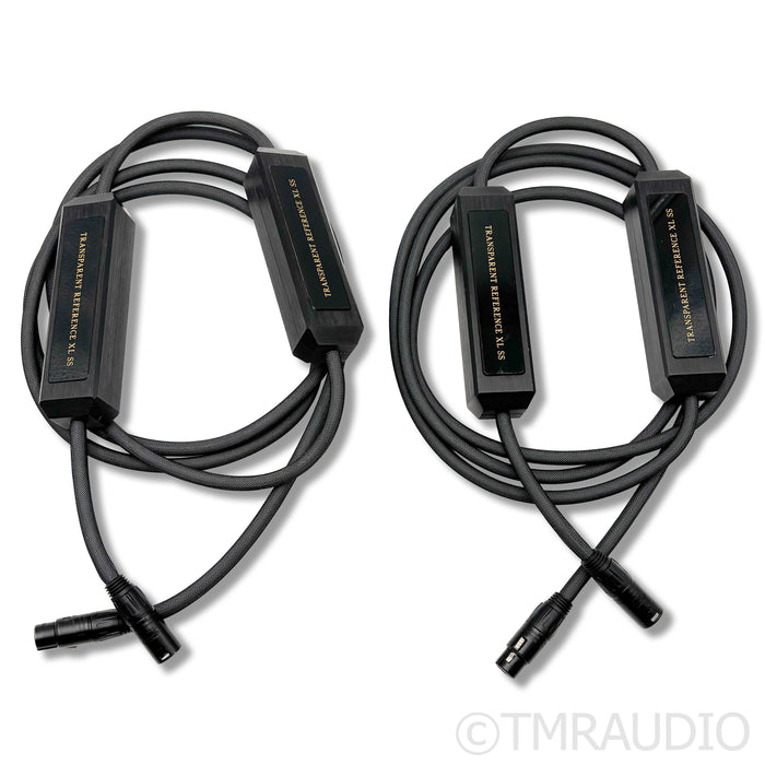 Transparent Audio Reference XL SS XLR Cables; 10ft Pair Balanced Interconnects
