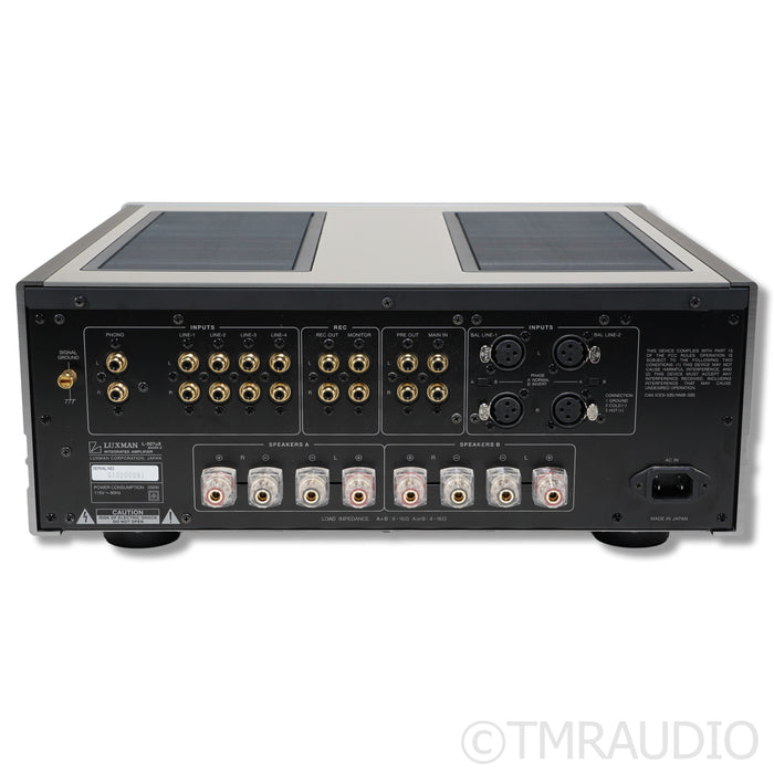 Luxman L-507uX Mark II Stereo Integrated Amplifier; MM / MC Phono