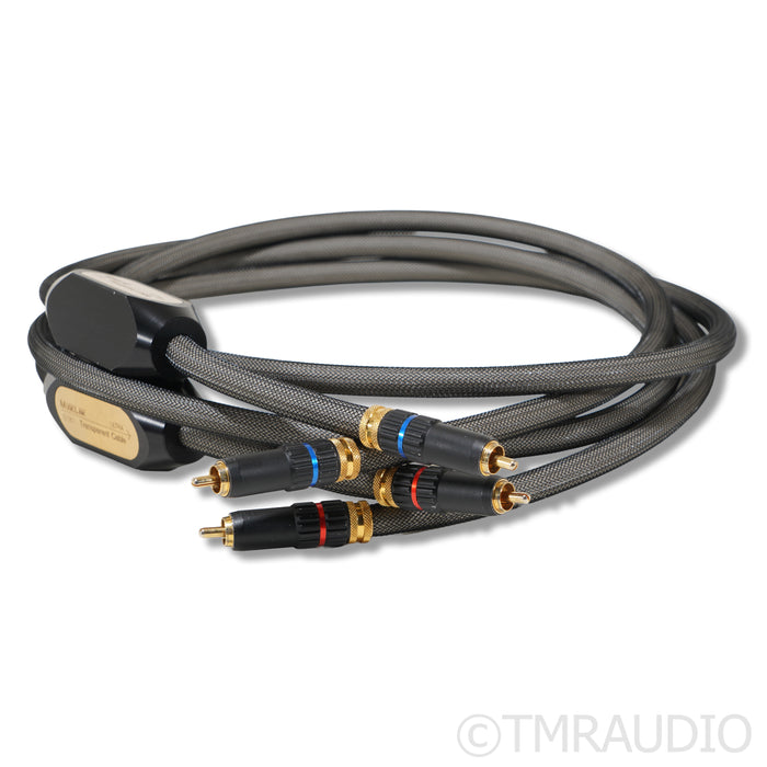 Transparent Audio MusicLink Ultra RCA Cables; 1.5m Pair Interconnects