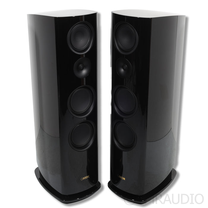 Canton Reference 3 Floorstanding Speakers; High Gloss Black; Pair