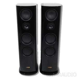 Canton Reference 3 Floorstanding Speakers; High Gloss Black; Pair