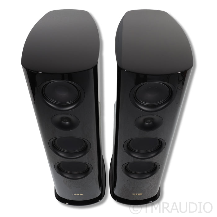 Canton Reference 3 Floorstanding Speakers; High Gloss Black; Pair