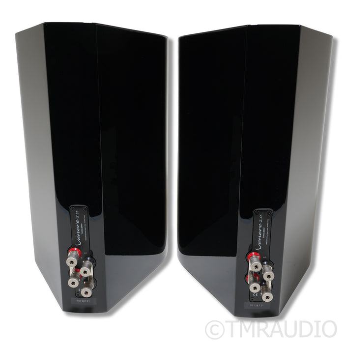 Sonus Faber Venere 2.0 Bookshelf Speakers; Gloss Black Pair