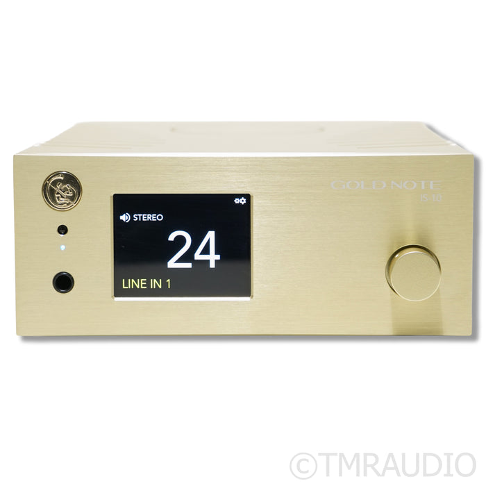 Gold Note IS-10 Stereo Integrated Amplifier; Gold