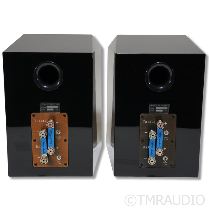 Legacy Audio Studio HD Bookshelf Speakers; Black Pearl Pair