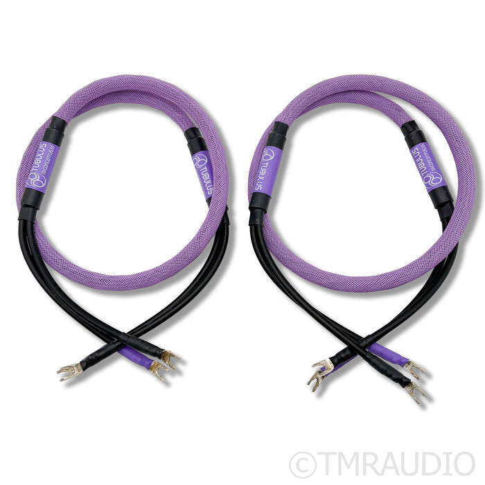 Tubulus Concentus Speaker Cables; 1.5m Pair