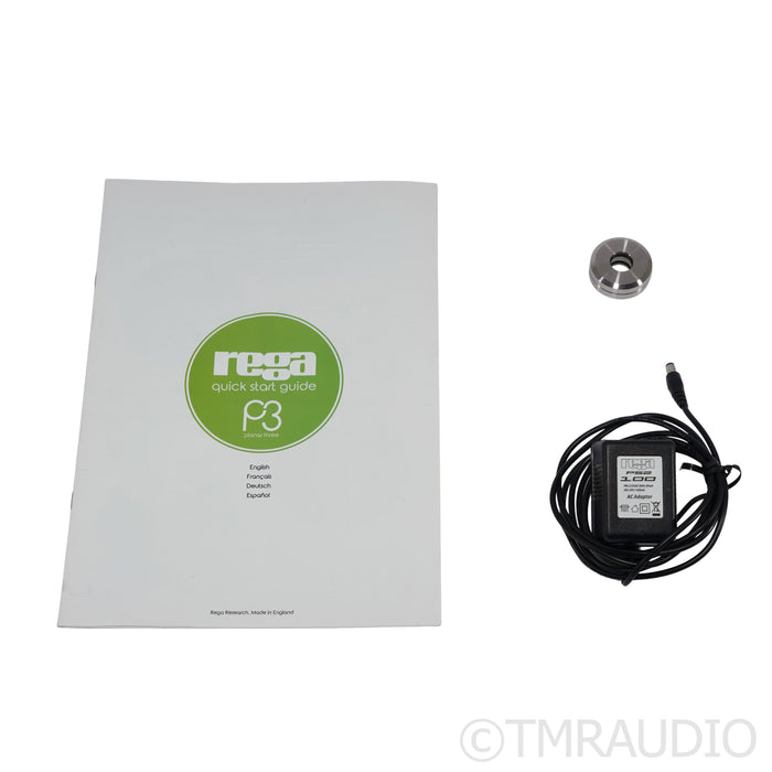 Rega Planar 3 Belt Drive Turntable; ND5 MM Cartridge; New Belt
