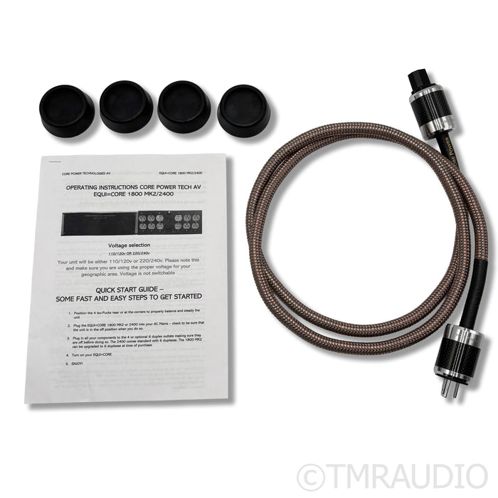 Core Power Technologies Equi=Core 2400 Power Conditioner; Valiant Diamond Cable