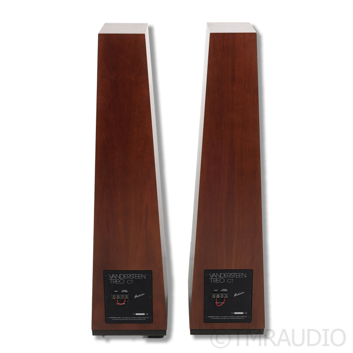 Vandersteen Treo CT Floorstanding Speakers; Dark Walnut Pair