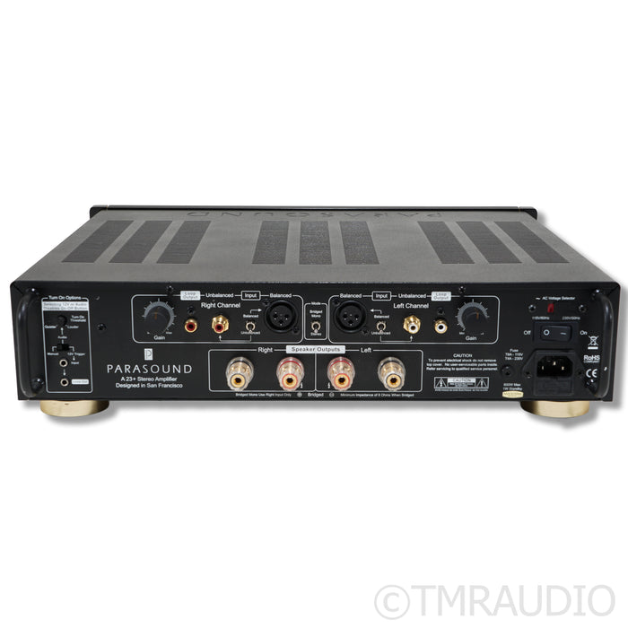 Parasound Halo A 23+ Stereo Power Amplifier; A23+