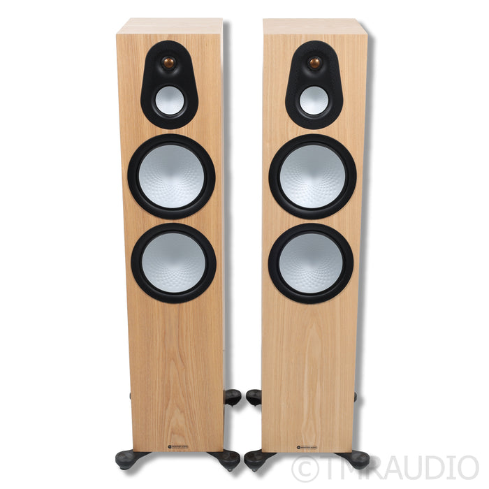 Monitor Audio Silver 500 7G Floorstanding Speakers; Ash Pair