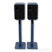 KEF LS50 Meta Bookshelf Speakers; Royal Blue Pair w/ Stands