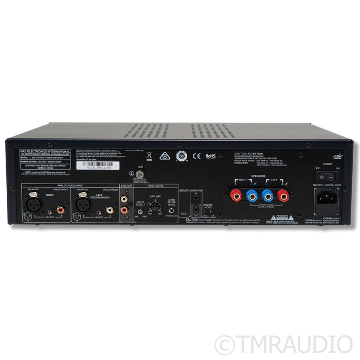 NAD Electronics C298 Stereo Power Amplifier; C 298