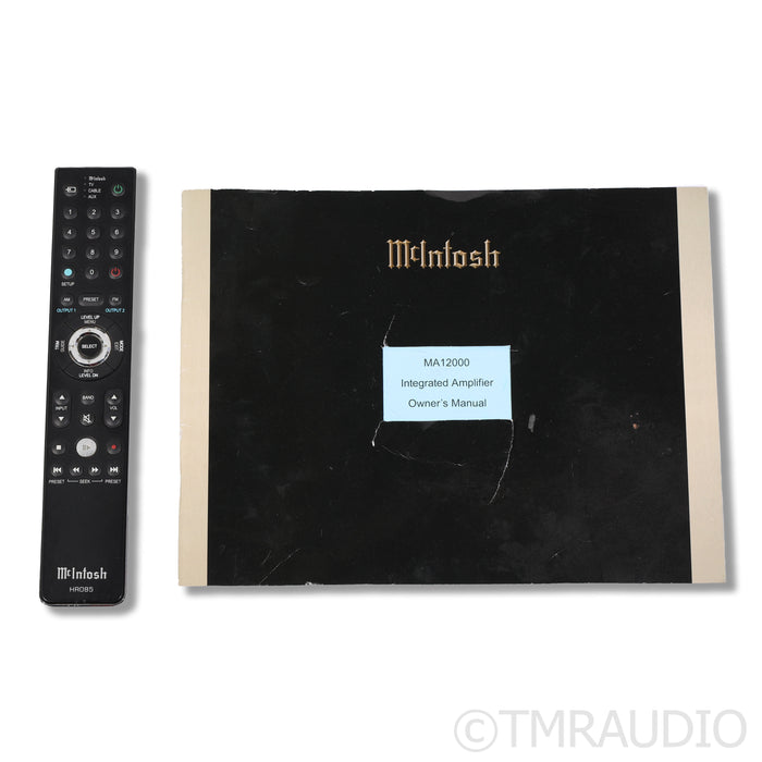 McIntosh MA12000 Stereo Integrated Amplifier; MC/MM Phono