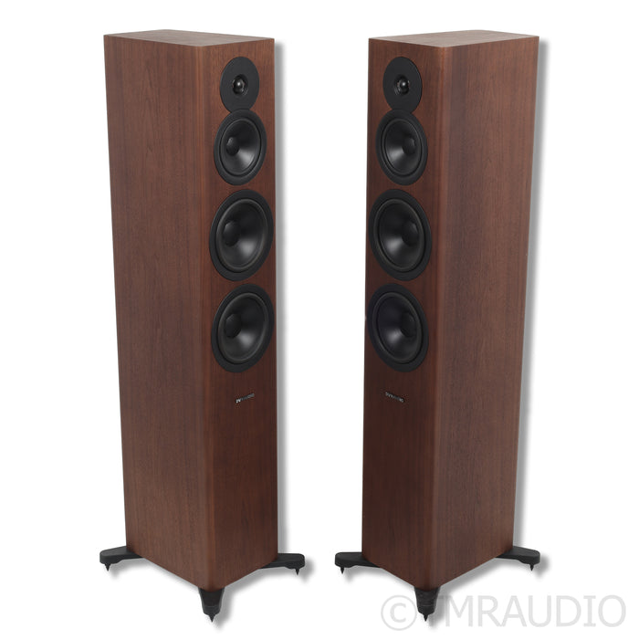 Dynaudio Evoke 50 Floorstanding Speakers; Walnut Pair