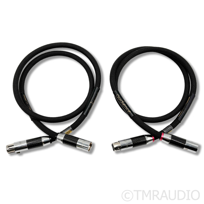 Audience FrontRow XLR Cables; 1m Pair Balanced Interconnects