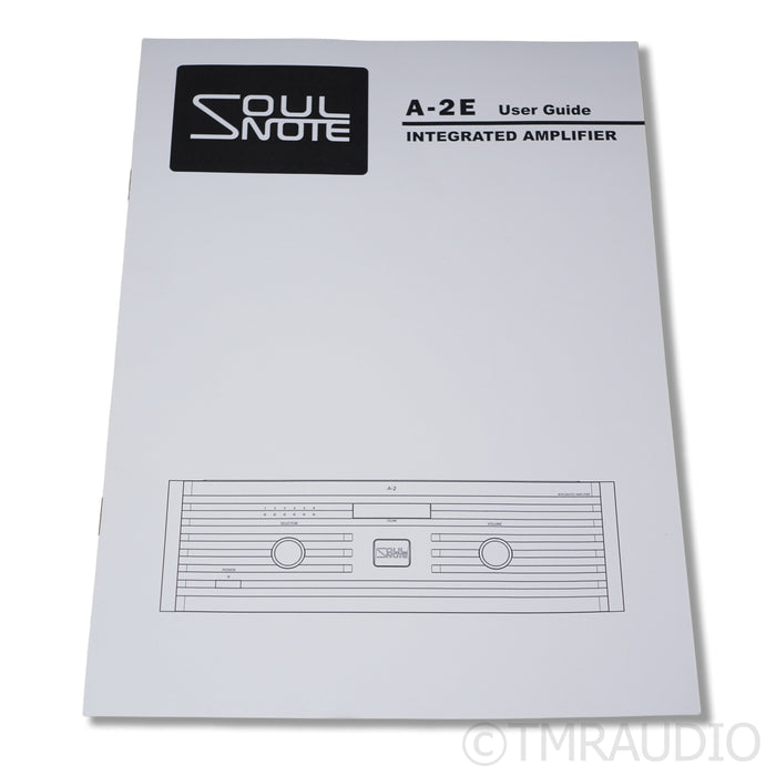 Soulnote A-2 Stereo Integrated Amplifier (No Remote)