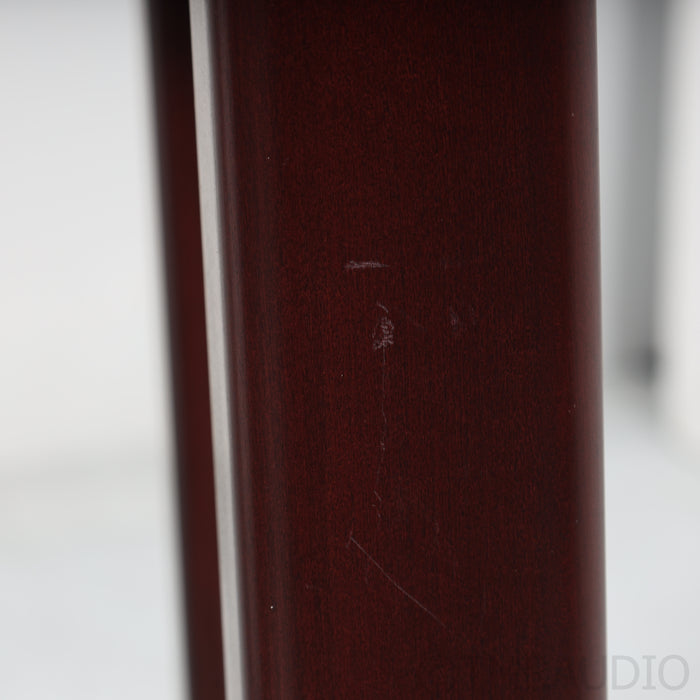 Tocaro Model 40 Bookshelf Speakers with Stands; Mahogany Pair
