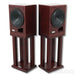 Tocaro Model 40 Bookshelf Speakers with Stands; Mahogany Pair