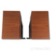 Trenner & Friedl Art Bookshelf Speakers; Walnut Pair w/ Stands