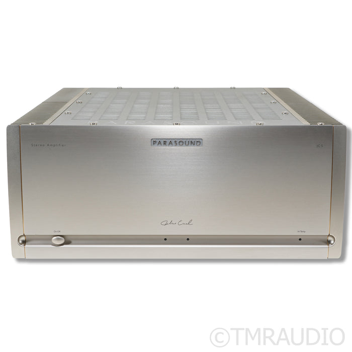 Parasound Halo JC5 Stereo Power Amplifier; Silver