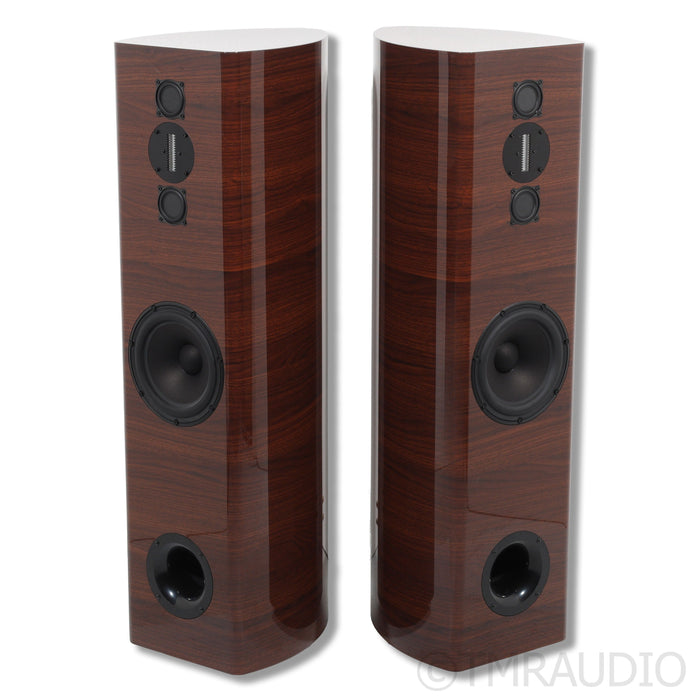 Philharmonic Audio BMR Tower Floorstanding Speakers; Rosewood Pair