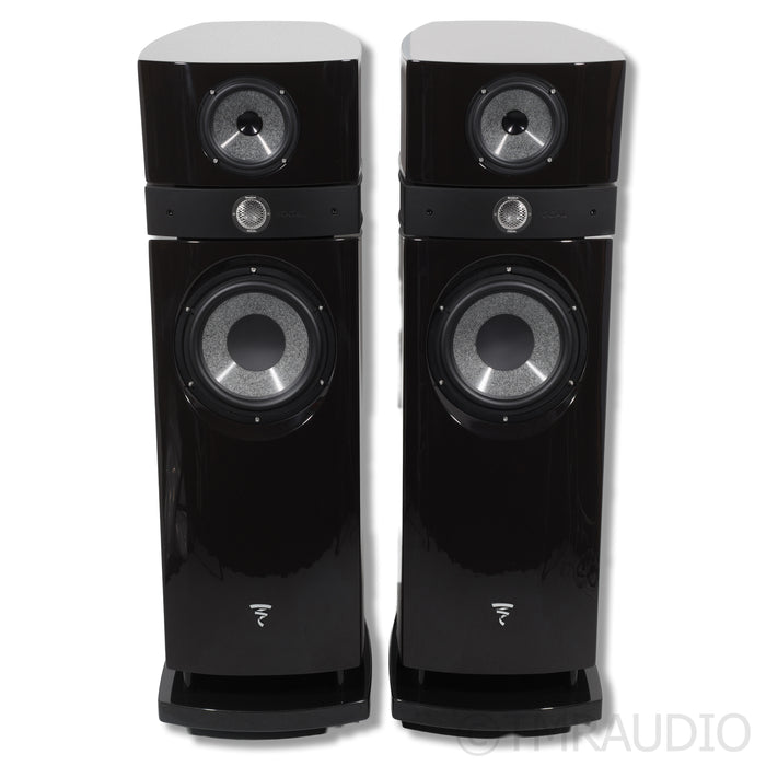 Focal Scala Utopia Evo Floorstanding Speakers; Dark Walnut Pair