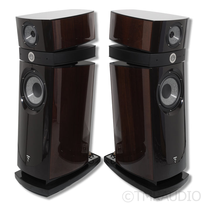 Focal Scala Utopia Evo Floorstanding Speakers; Dark Walnut Pair